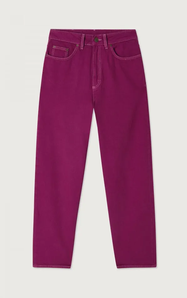 Balloon Jeans Nyolow Overdyed Fuchsia Women American Vintage Jeans Balloon Jeans Nyolow Overdyed Fuchsia Women American Vintage Jeans