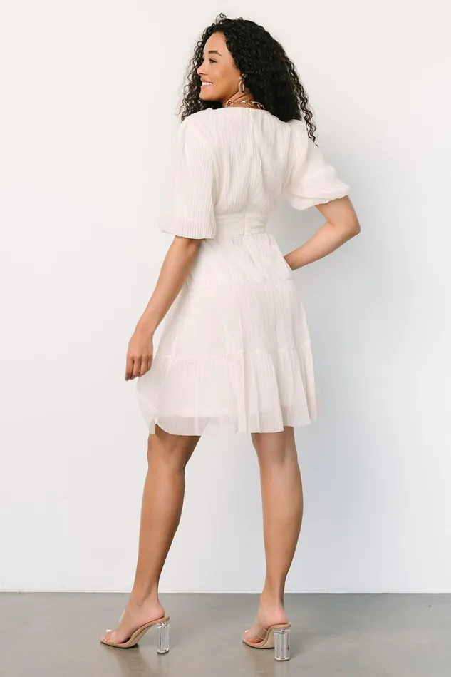 Baltic Born Bridal Women Patrice Short Dress Cream Baltic Born Bridal Women Patrice Short Dress Cream