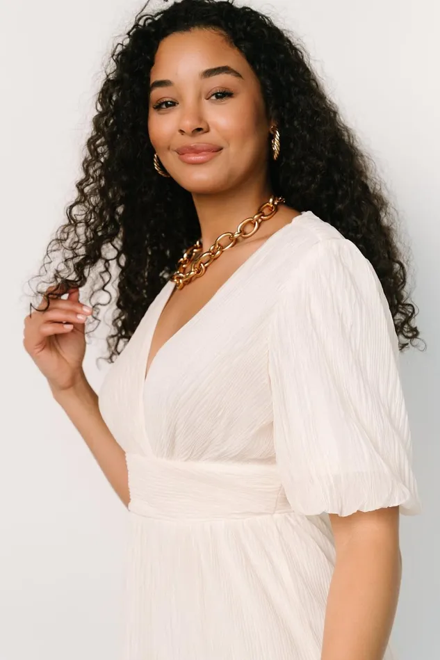 Baltic Born Bridal Women Patrice Short Dress Cream Baltic Born Bridal Women Patrice Short Dress Cream