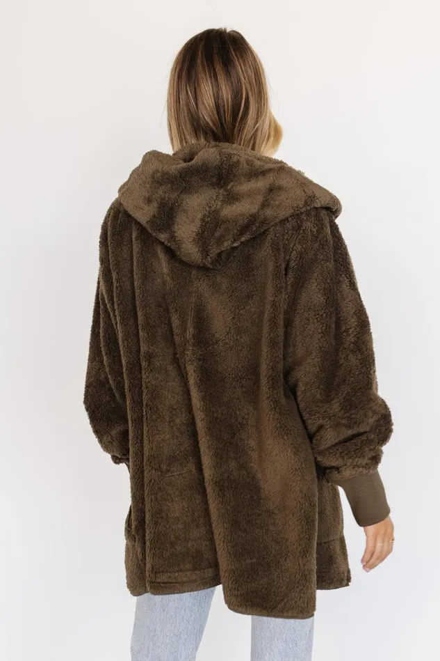 Baltic Born Outerwear Women Melrose Teddy Jacket Olive Baltic Born Outerwear Women Melrose Teddy Jacket Olive