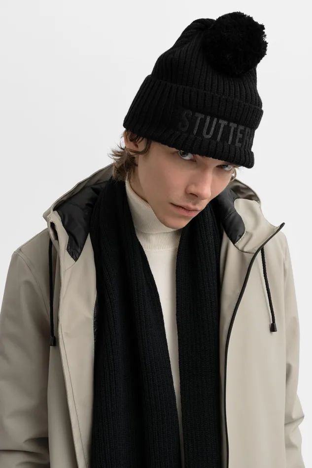 Beanies Women Stutterheim April Beanie Black
