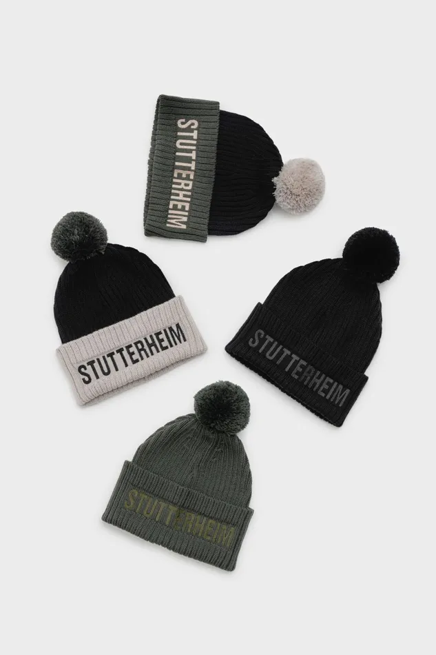 Beanies Women Stutterheim April Beanie Black
