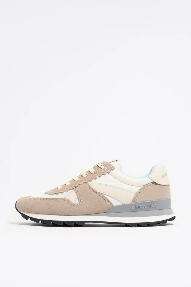 Beige Technical Sneaker Beige Women Bimba Y Lola Sneakers