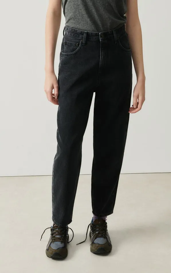 Big Carrot Jeans Yopday Black Salt And Pepper Women American Vintage Jeans