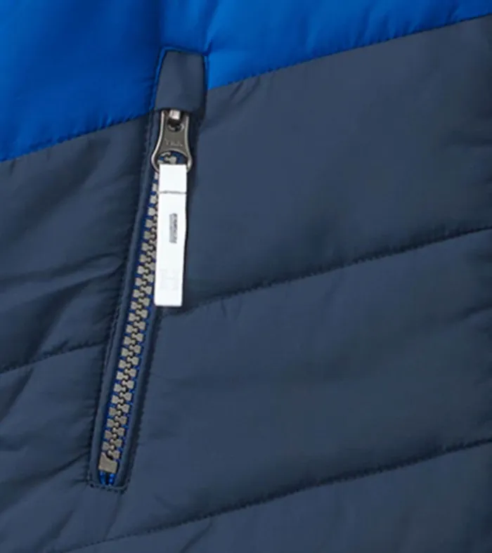 Black and Blue Kids Puffer Jacket Hatley