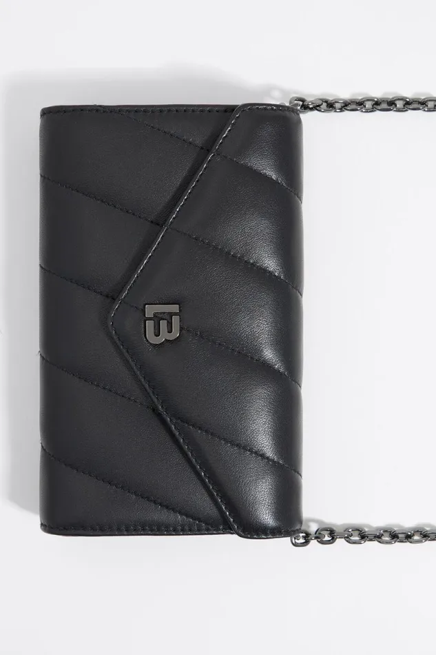 Black Leather Mini Bag Black Women Bimba Y Lola Mini Bags Black Leather Mini Bag Black Women Bimba Y Lola Mini Bags