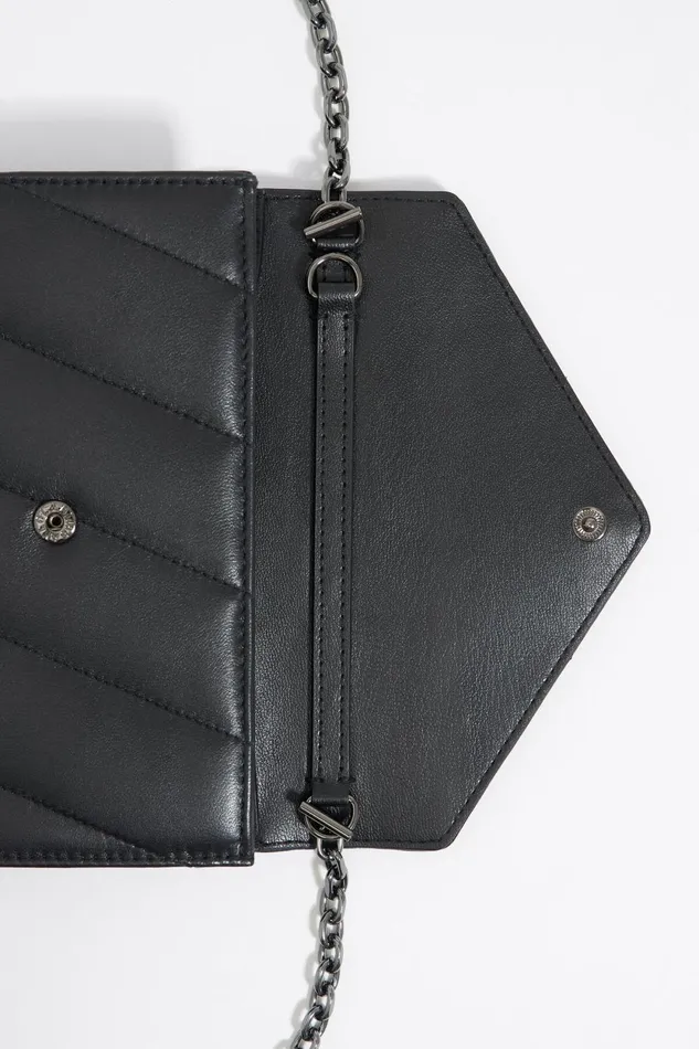 Black Leather Mini Bag Black Women Bimba Y Lola Mini Bags Black Leather Mini Bag Black Women Bimba Y Lola Mini Bags