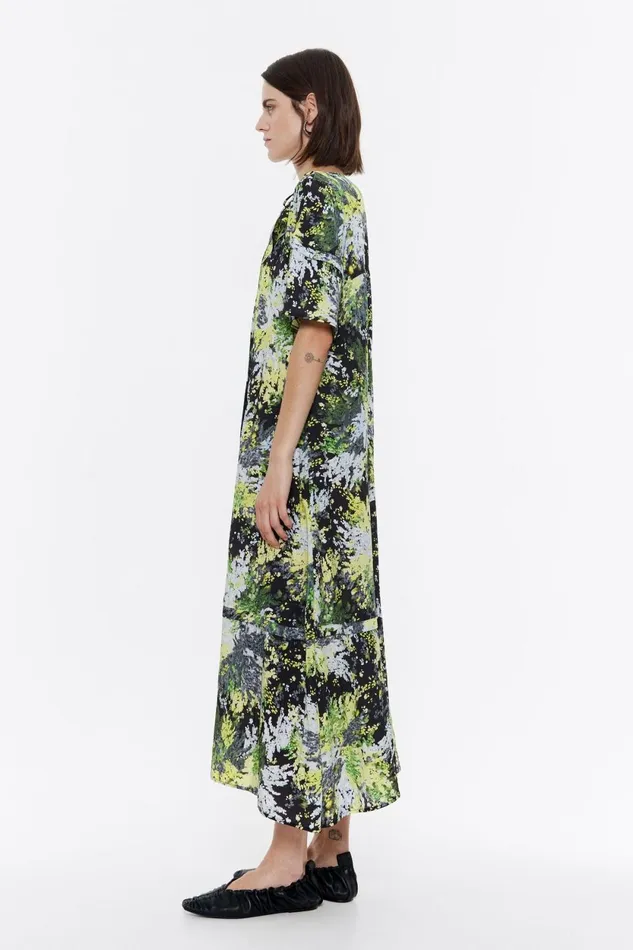 Black Mimosa Midi Scarf Dress Mimosa Black Women Bimba Y Lola Dresses And Jumpsuits Black Mimosa Midi Scarf Dress Mimosa Black Women Bimba Y Lola Dresses And Jumpsuits