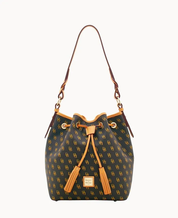 Blakely Tasha Drawstring Brown Tmoro Woman Dooney and Bourke Shoulder Bags