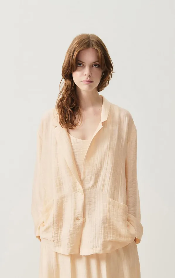 Blazer Detown Cheesecake Women American Vintage Jackets and Blazers