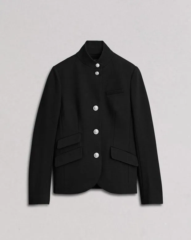 Blazers and Vests Women Rag and Bone Slade Ponte Blazer Black