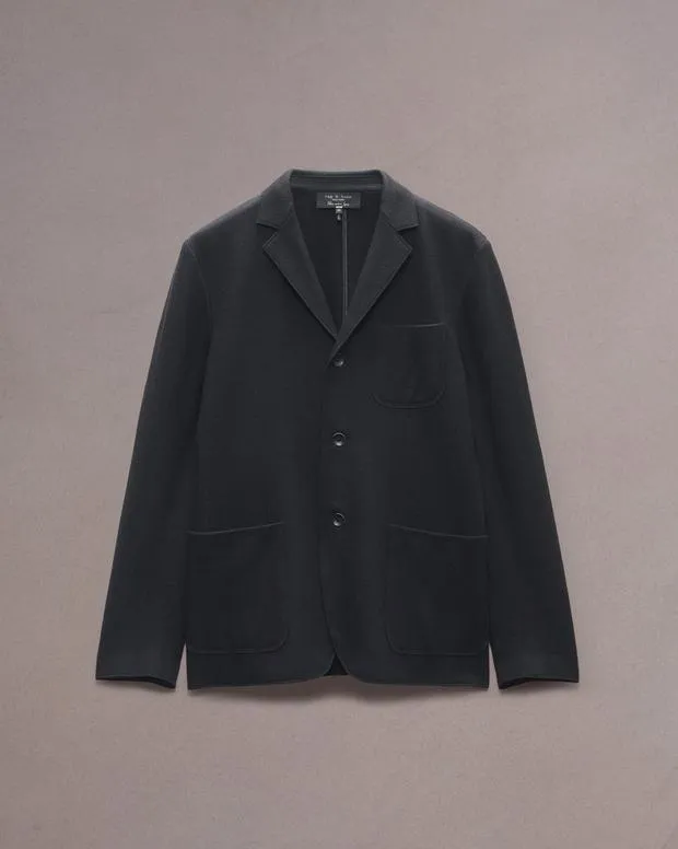 Blazers Men Rag and Bone Achilles Wool Cardigan Black