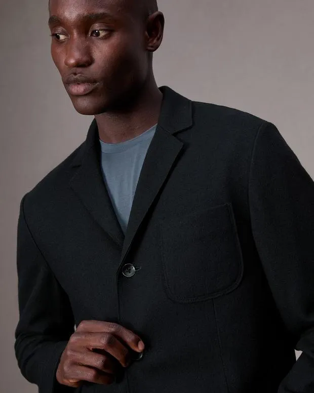 Blazers Men Rag and Bone Achilles Wool Cardigan Black