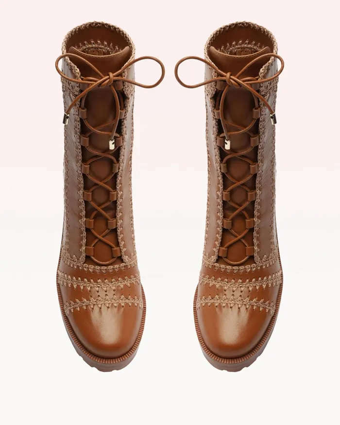 Boots Women Alexandre Birman Designer Combat Boots 8211 Regina Combat Block 90 Bootie 8211 Alexandre Birman Boots Toast