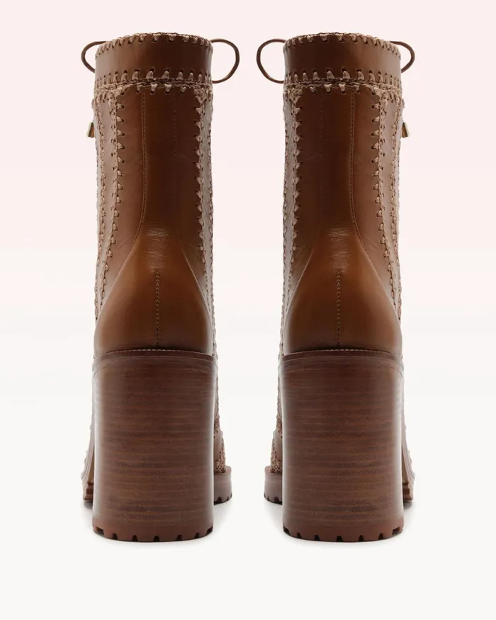 Boots Women Alexandre Birman Designer Combat Boots 8211 Regina Combat Block 90 Bootie 8211 Alexandre Birman Boots Toast