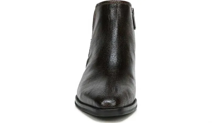 Boots Women Franco Sarto Sarto Asti Ankle Boot Espresso Snake Print Leather