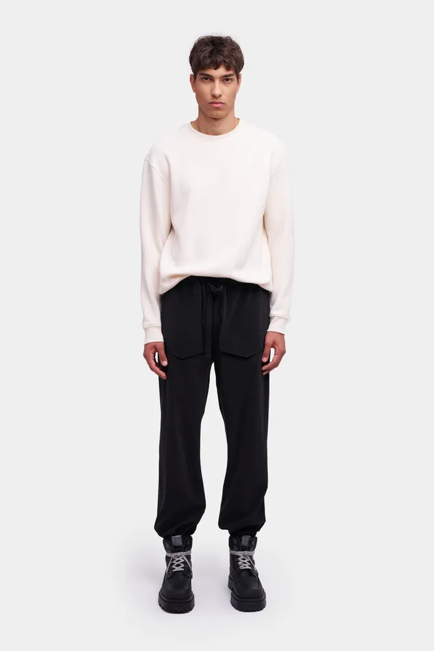 Bottoms Women Stutterheim Dala Trousers Black