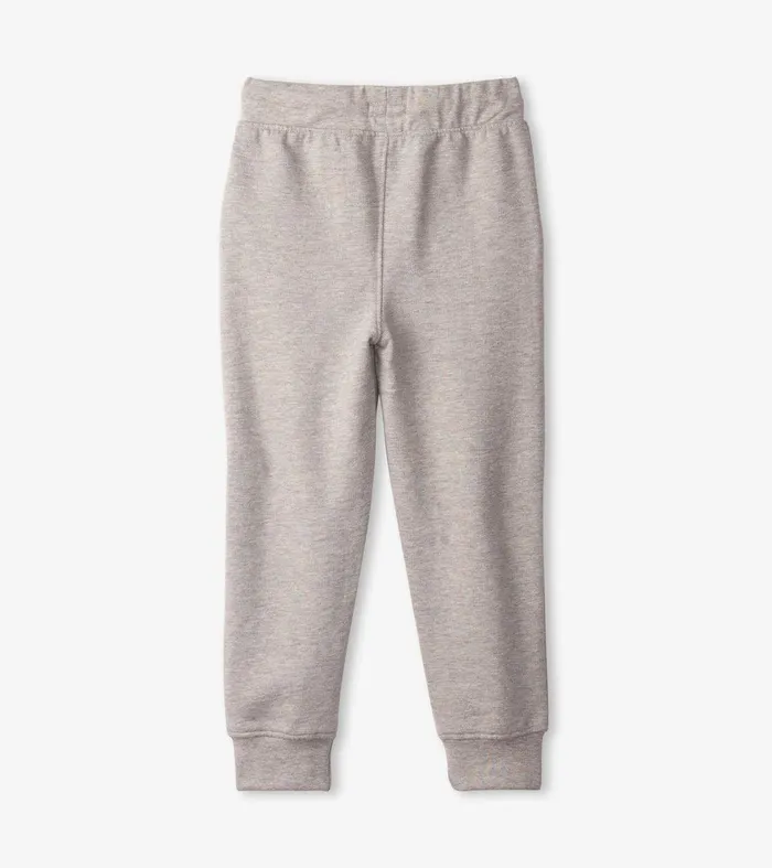 Boys Athletic Grey Slim Fit Joggers Hatley