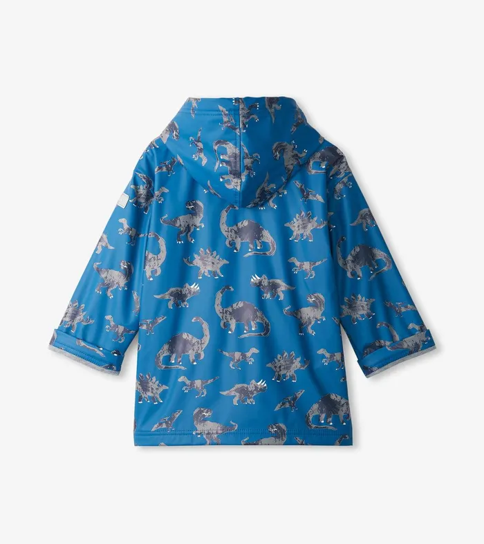 Boys Dinosaur ZipUp Rain Jacket Hatley