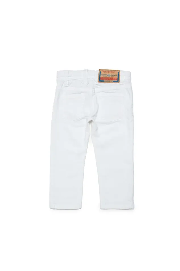 BoysGirls DSlinkieB Joggjeans White Diesel Jeans BoysGirls DSlinkieB Joggjeans White Diesel Jeans