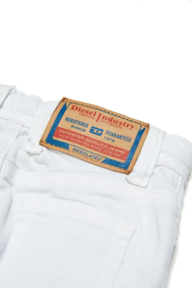 BoysGirls DSlinkieB Joggjeans White Diesel Jeans BoysGirls DSlinkieB Joggjeans White Diesel Jeans
