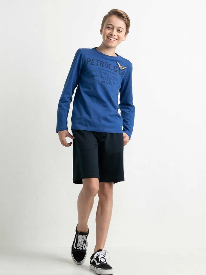 Boys Shorts Petrol Industries Comfortable Shorts Midnight Navy
