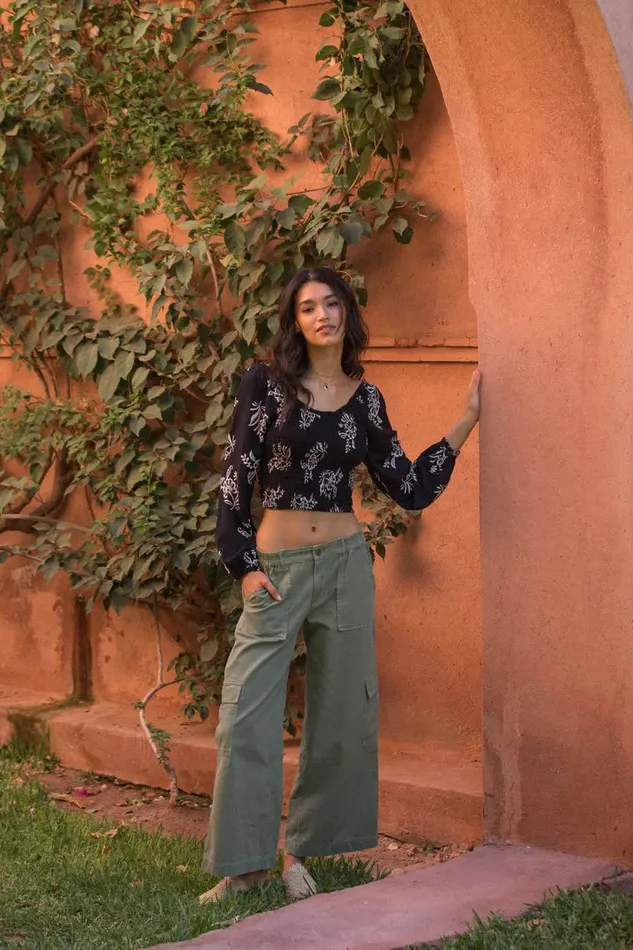 BREXTON CARGO PANTS Oil Green Women O039NEILL Collections