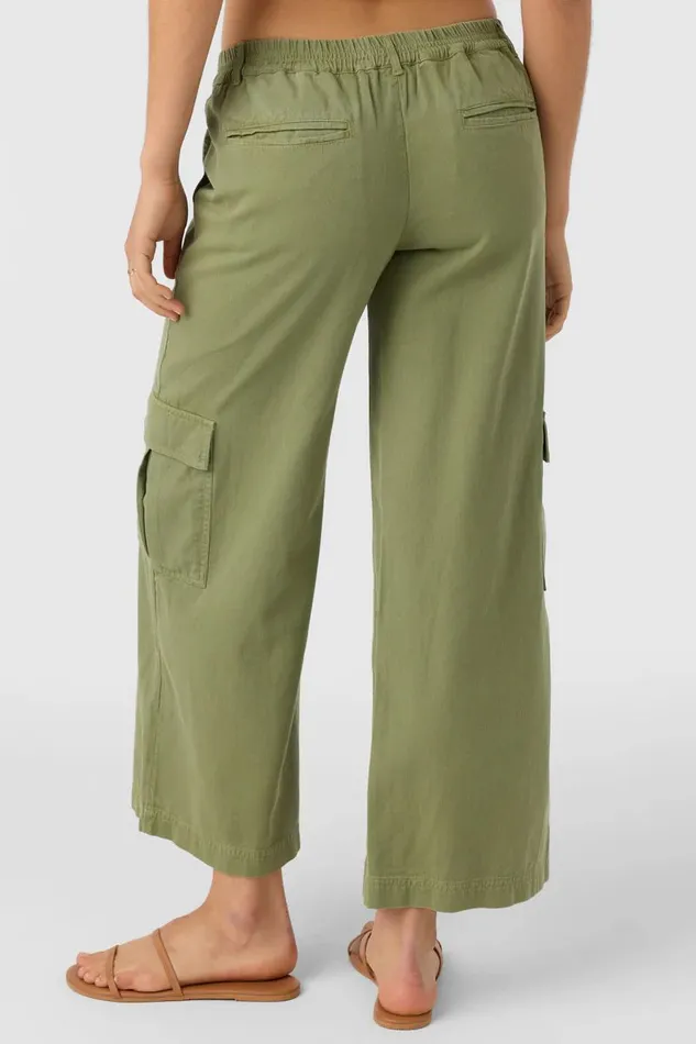 BREXTON CARGO PANTS Oil Green Women O039NEILL Collections