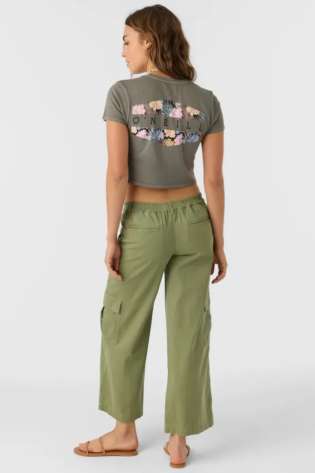 BREXTON CARGO PANTS Oil Green Women O039NEILL Collections