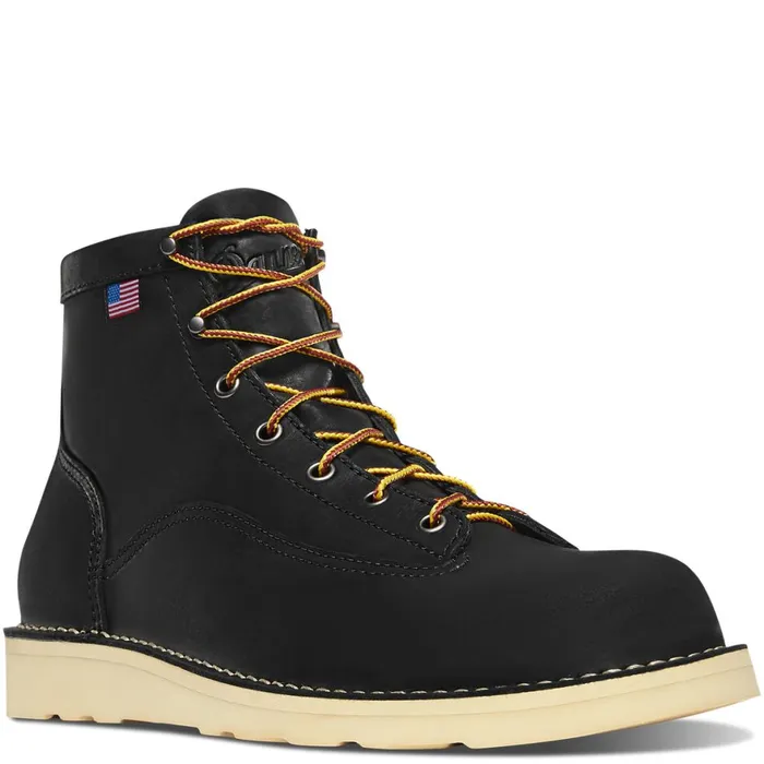 Bull Run 6quot Black Men Danner Boots