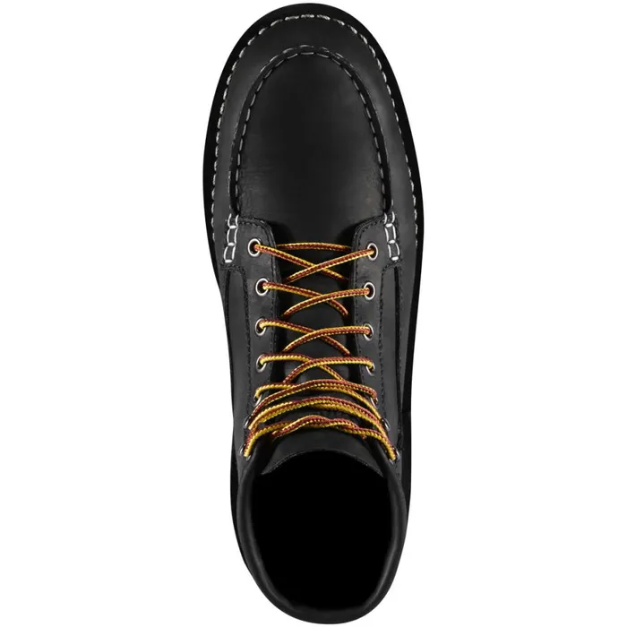 Bull Run Moc Toe 6quot Black Steel Toe Men Danner Boots
