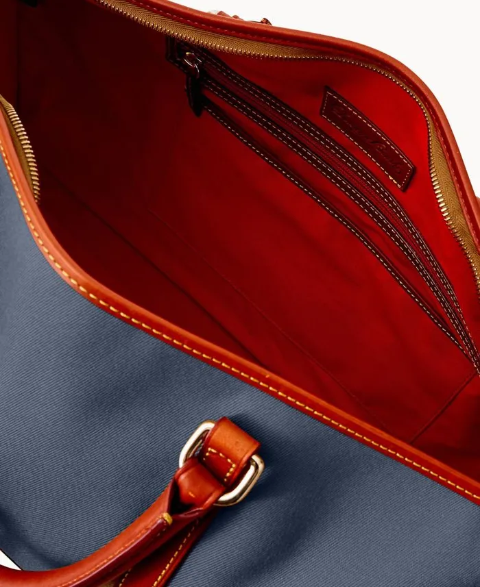 Cabriolet Gym Bag Dark Grey Woman Dooney and Bourke Travel Cabriolet Gym Bag Dark Grey Woman Dooney and Bourke Travel