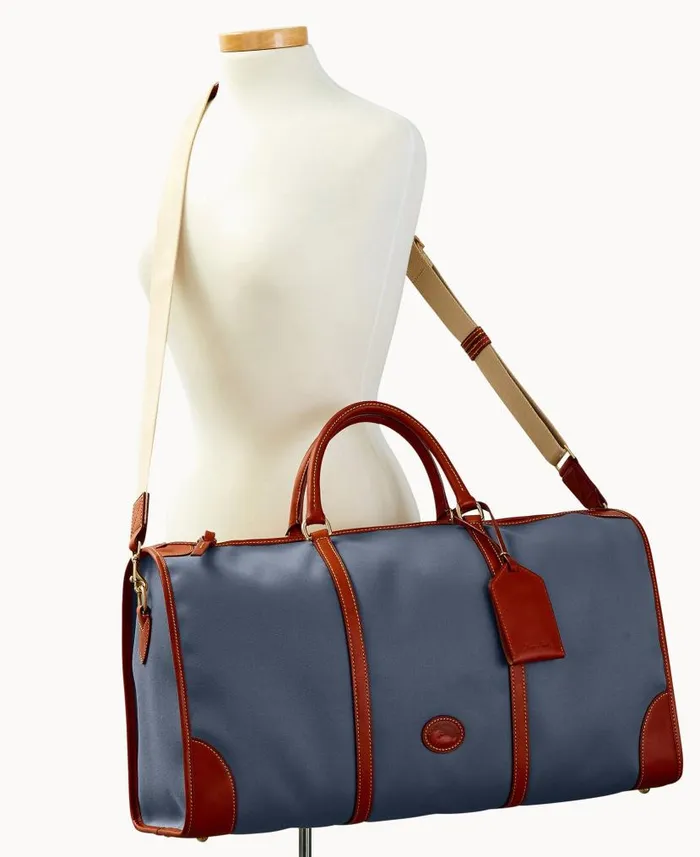 Cabriolet Gym Bag Dark Grey Woman Dooney and Bourke Travel Cabriolet Gym Bag Dark Grey Woman Dooney and Bourke Travel