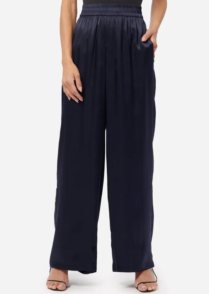 CAMI NYC Bottoms Women Bleecker Pant Navy