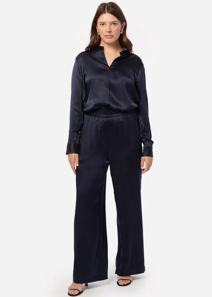 CAMI NYC Bottoms Women Bleecker Pant Navy