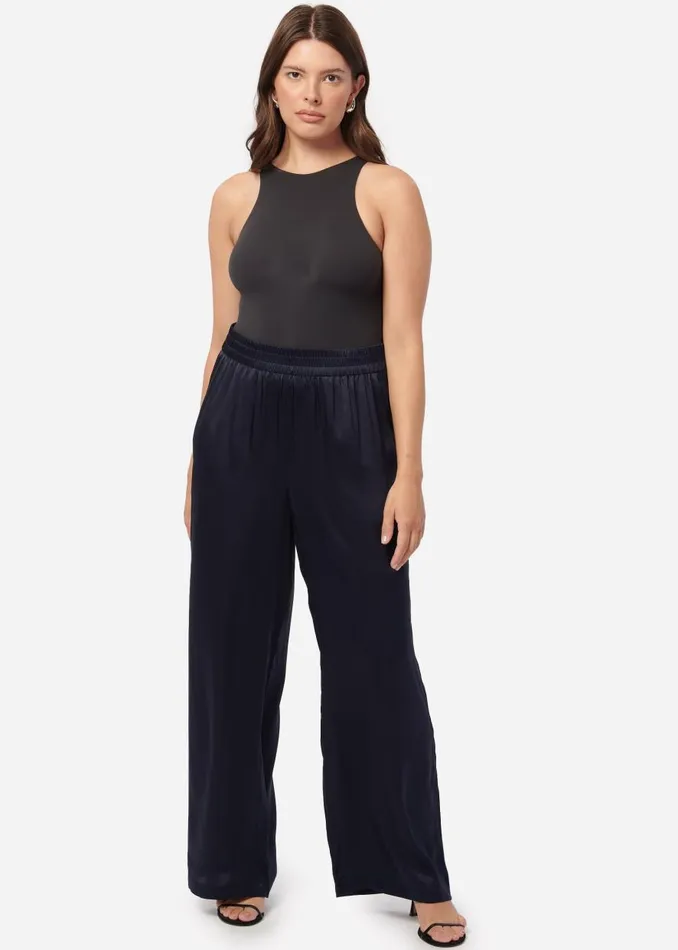 CAMI NYC Bottoms Women Bleecker Pant Navy