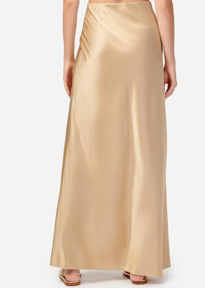 CAMI NYC Bottoms Women Nolee Slit Skirt Irish Cream