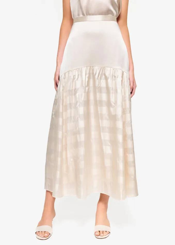 CAMI NYC Bottoms Women Roxana Skirt Oat
