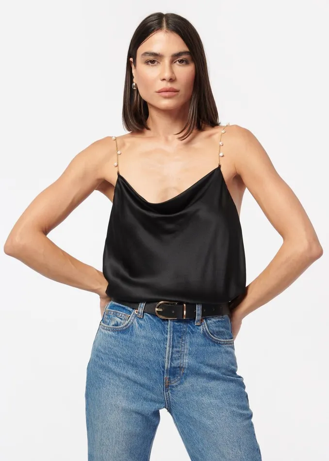 CAMI NYC Camisoles Women Busy Cami Black
