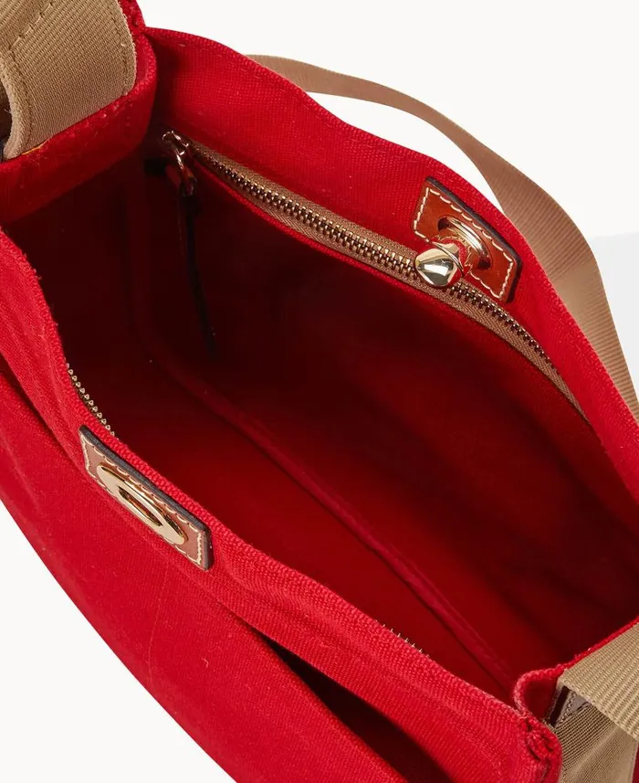Canvas Crossbody 28 Red Woman Dooney and Bourke Crossbodies Canvas Crossbody 28 Red Woman Dooney and Bourke Crossbodies