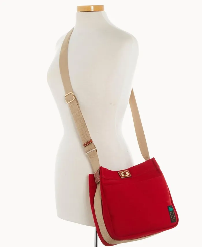 Canvas Crossbody 28 Red Woman Dooney and Bourke Crossbodies Canvas Crossbody 28 Red Woman Dooney and Bourke Crossbodies