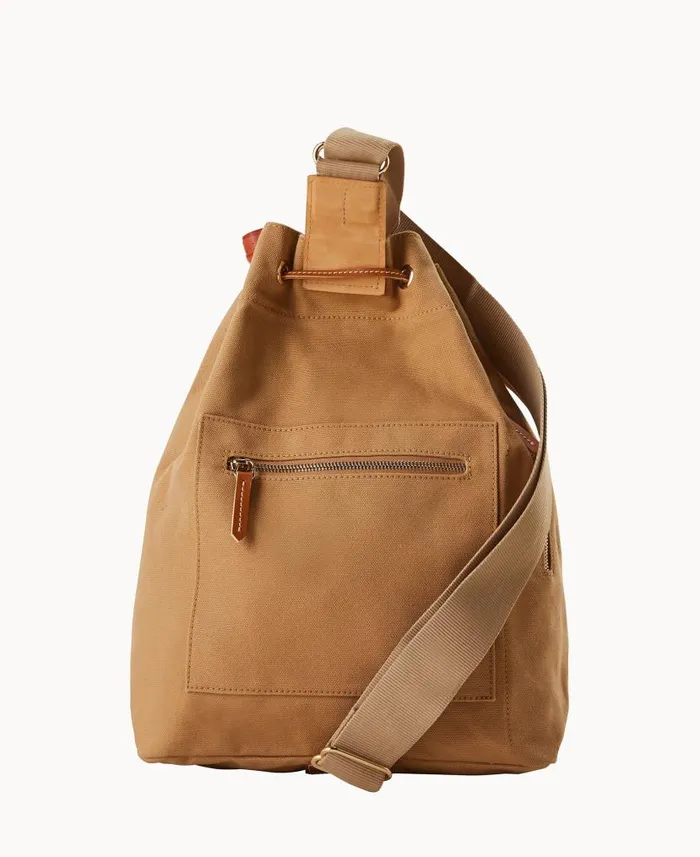 Canvas Pickleball Sling Beige Woman Dooney and Bourke Shoulder Bags Canvas Pickleball Sling Beige Woman Dooney and Bourke Shoulder Bags