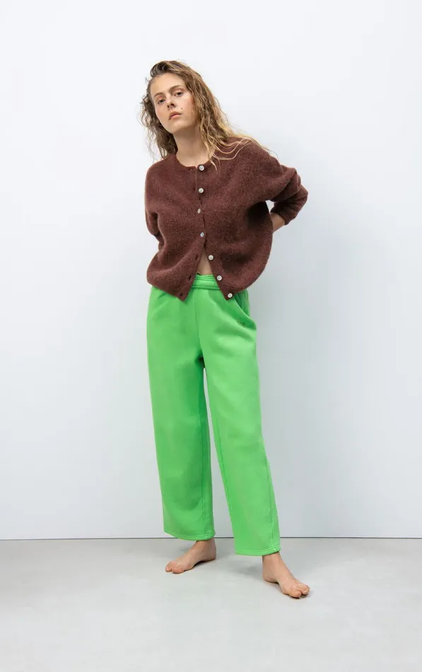 Cardigan Vitow Choco Black Melange Women American Vintage Jumpers and Cardigans Cardigan Vitow Choco Black Melange Women American Vintage Jumpers and Cardigans