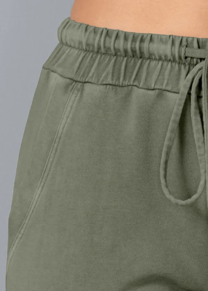 CARGO LOUNGE JOGGERS Olive Women VENUS Bottoms CARGO LOUNGE JOGGERS Olive Women VENUS Bottoms