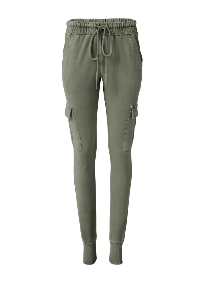 CARGO LOUNGE JOGGERS Olive Women VENUS Bottoms CARGO LOUNGE JOGGERS Olive Women VENUS Bottoms
