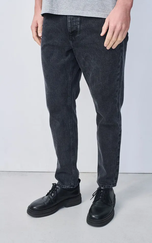 Carrot Jeans Yopday Black Salt And Pepper Men American Vintage Jeans