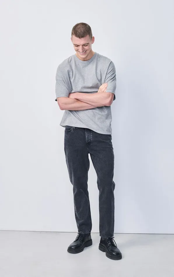 Carrot Jeans Yopday Black Salt And Pepper Men American Vintage Jeans Carrot Jeans Yopday Black Salt And Pepper Men American Vintage Jeans