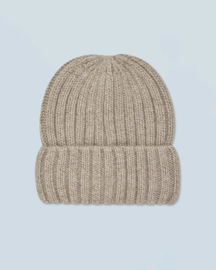 Cashmere Beanies From Future Beanie Taupe
