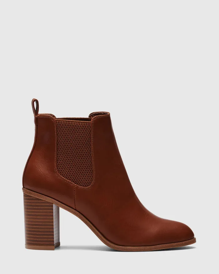 Chelsea Boots NOVO Shoes Women KRISTEENIE TAN Ankle Boots