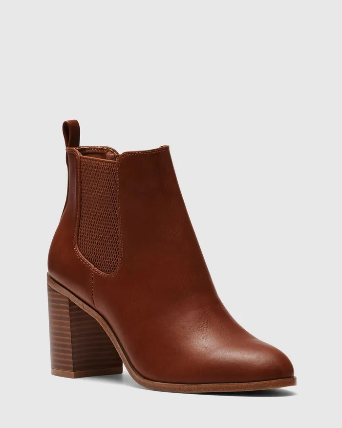 Chelsea Boots NOVO Shoes Women KRISTEENIE TAN Ankle Boots